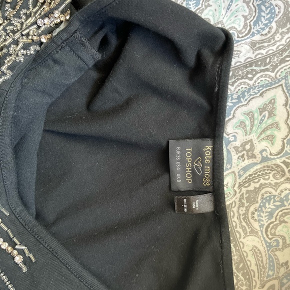 Sparkling Black Mini Dress by Kate Moss, Night Out, Cocktail Dress, Brand New - Picture 6 of 6